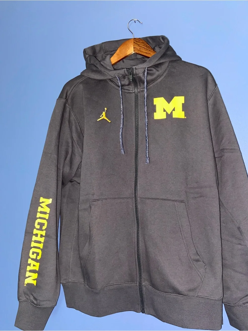 University of Michigan Jordan Men's Zip Hoodie